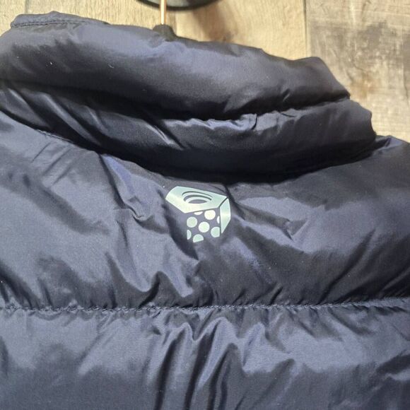 Mountain Hardwear Ratio Down Blue Puffer Vest - Picture 5 of 7